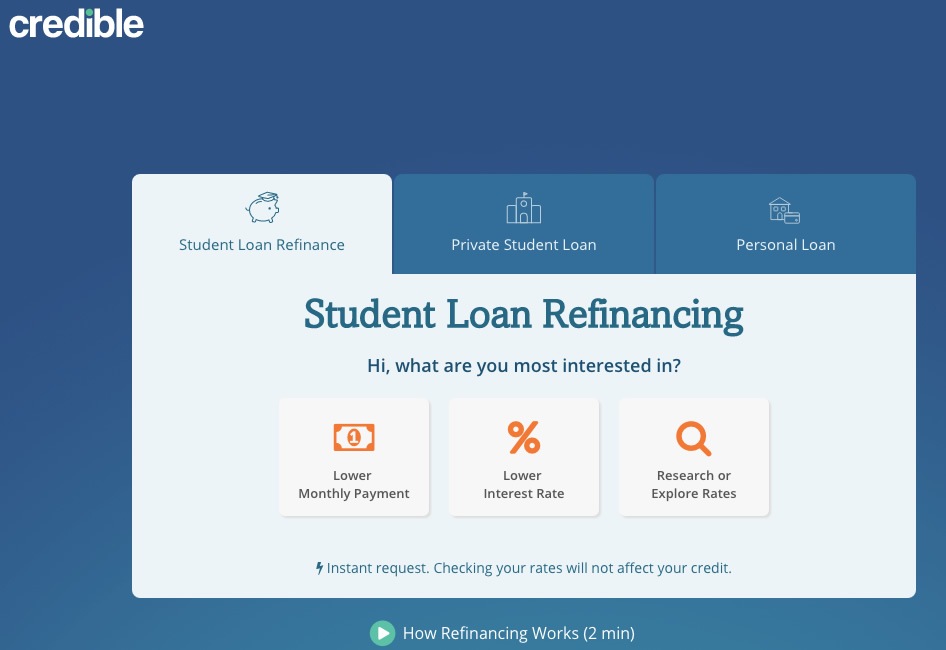 Federal Student Loan Refinance Interest Rates