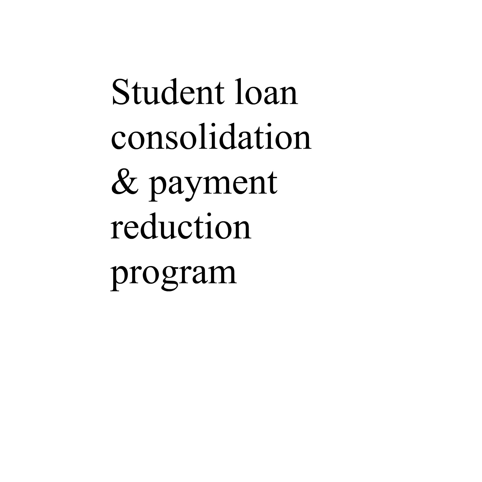 Government Student Loans Repayment